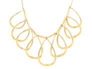 DIOR, COLLIER, Loop Collar 1990, guldpläterad, längd 30-40 cm vikt 123 g, märkt Dior, smyckespåse, originalask på auktion i Stockholm, Stockholms län hos Kaplans Auktioner