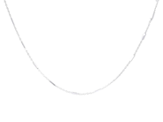 HALSKEDJA, sterlingsilver, längd 40 cm - 44,5 cm, vikt ca 2 g. på auktion i Stockholm, Stockholms län hos Kaplans Auktioner