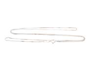 HALSKEDJA, sterlingsilver, venezialänk, längd ca 70 cm, vikt 5 g. på auktion i Stockholm, Stockholms län hos Kaplans Auktioner