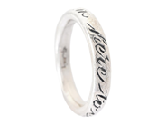 EFVA ATTLING, ring, sterlingsilver, "From here to eternity", stl 19,25 mm, vikt 7,4 g, bruksslitage. på auktion i Stockholm, Stockholms län hos Kaplans Auktioner