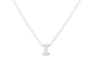 HÄNGE MED KEDJA, sterlingsilver, bokstaven "I", längd 45 cm, vikt ca 1,1 g. på auktion i Stockholm, Stockholms län hos Kaplans Auktioner