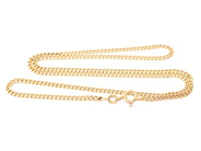 HALSKEDJA, 18K guld, pansarlänk, Balestra, längd 46 cm, vikt 10,2 g.