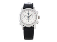GIRARD-PERREGAUX, Ferrari, Cal 8290, Serie nr. 85, Ref nr. 9015, kronograf (Rattrapante), herrur, 38 mm, platina, automatisk, safirglas, läderband, viklås i 18K vitguld, ca 1995. Limiterad men ej numrerad.