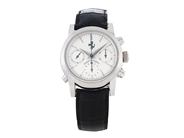 GIRARD-PERREGAUX, Ferrari, Cal 8290, Serie nr. 85, Ref nr. 9015, kronograf (Rattrapante), herrur, 38 mm, plati på auktion i Stockholm, Stockholms län hos Kaplans Auktioner