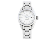 OMEGA, Seamaster (150m/500ft), Aqua Terra 150M, Cal 1424, Serie nr. 91249513, PIC nr. 231.10.30.61.02.001, Ref nr. ST 596.1119, Boett nr. 596.1119, damur, 30 mm, stål, quartz, safirglas, datum, originallänk, viklås, Ref nr. 6587/987, ca 2012.