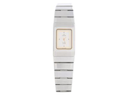 OMEGA, De Ville design, Cal 1387, Serie nr. 45750511, Ref nr. ST 795.0820, Boett nr. 595.0034/795.0820, damur, 20 x 30,5 mm, stål, quartz, safirglas, skadad urtavla, integrerad originallänk, viklås, Ref nr. 6039/379, längd 160 mm, ca 1983.