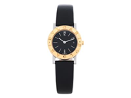 BVLGARI, Bvlgari, Cal 712-MBBR Serie nr. F 131614, Ref nr. BB 26 SGLD, Boett nr. 868, damur, 26 mm, stål/guld, quartz, safirglas (repor), datum, läderband, cert, augusti 1995, box.