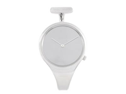 GEORG JENSEN, Vivianna, design Torun Bülov, Serie nr. 004590, Boett nr. 326, damur, 33 mm, stål, quartz, safirglas, integrerad armlänk (M), ca 2010, box, ytterkartong.