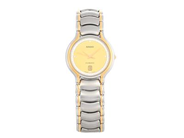 RADO, Florence, Serie nr. 02777144, Boett nr. 129.3644.4, unisex, 32 mm, bicolour, quartz, safirglas, datum, integrerad originallänk, viklås, Ref nr. 03093, ca 1998, etui.