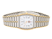 BAUME & MERCIER, Geneve, Bamboo, "UAE Dial", Serie nr. 1508080, Boett nr. 5750, herrur, 27 x 32 mm, bicolour, på auktion i Stockholm, Stockholms län hos Kaplans Auktioner