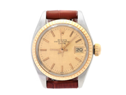 ROLEX, Oyster Perpetual, Date (-T Swiss T-), Ref nr. 6917, Serie nr. 5161752, Cal 2030, Verk nr. 483844, Boett på auktion i Stockholm, Stockholms län hos Kaplans Auktioner