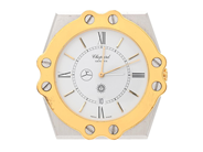 CHOPARD, Genève, St Moritz, väckarur, 50 mm, Serie nr. 1286, Boett nr. 51/8047, bicolour, quartz, datum, alarm på auktion i Stockholm, Stockholms län hos Kaplans Auktioner