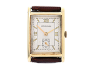 LONGINES, herrur, 25 x 30 (37,5) mm, Cal 23M (LXW), Serie nr. 7386134, Boett nr. 225232, 14K guld, manuell, pl på auktion i Stockholm, Stockholms län hos Kaplans Auktioner