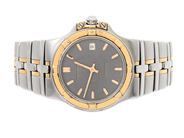 RAYMOND WEIL, Geneve, Parsifal (T Swiss Made T), Serie nr. A717990, Boett nr. 9590, herrur, 36 mm, stål/guld, på auktion i Stockholm, Stockholms län hos Kaplans Auktioner