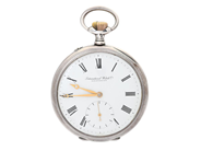 INTERNATIONAL WATCH Co, Schaffhausen, fickur, 52 mm, Cal 65 (H6), Serie nr. 659949, Boett nr. 738651, silver ( på auktion i Stockholm, Stockholms län hos Kaplans Auktioner