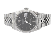 ROLEX, Oyster Perpetual, Datejust (T Swiss T), Chronometer, Ref nr. 16220, Serie nr. L681814, Cal 3135, Verk n på auktion i Stockholm, Stockholms län hos Kaplans Auktioner
