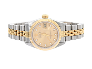 ROLEX, Oyster Perpetual, Datejust (T Swiss Made T), Ref nr. 69173, Serie nr. 9595844, Cal 2135, Verk nr. 54058 på auktion i Stockholm, Stockholms län hos Kaplans Auktioner