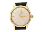 ETERNA-MATIC, herrur, 33 mm, Cal 1414U, Serie nr. 4001209, Boett nr. 3779779, guld på stål, automatisk, plexig på auktion i Stockholm, Stockholms län hos Kaplans Auktioner