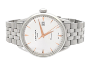 CERTINA, DS-1, Powermatic 80, Cal 80 (ETA C07111), Serie nr. 6JG9U9GSF, Ref nr. C029.807.16.031.01, Boett nr. på auktion i Stockholm, Stockholms län hos Kaplans Auktioner