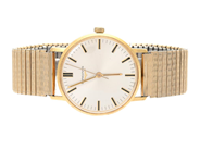 LONGINES, herrur, 34 mm, Cal 6942, Serie nr. 53179303, Boett nr. 18088846/865 4030 6, 18K guld, manuell, plexi på auktion i Stockholm, Stockholms län hos Kaplans Auktioner