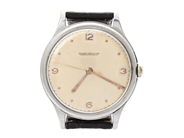 JAEGER-LE COULTRE, herrur, 36 mm, Cal P478/A, Serie nr. 521178, Boett nr. 501791, stål, manuell, plexiglas, sk på auktion i Stockholm, Stockholms län hos Kaplans Auktioner