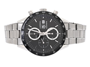 TAG HEUER, Carrera, "Tachymetre", Cal 16 (ETA 7750), Serie nr. XB2406, Ref nr. CV2010.BA0786, Boett nr. CV2010 på auktion i Stockholm, Stockholms län hos Kaplans Auktioner