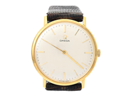 OMEGA, herrur, 33 mm, Cal 601, Serie nr. 21624569, Ref nr. BD 131.0026, Boett nr. 131.026, 18K guld, manuell, på auktion i Stockholm, Stockholms län hos Kaplans Auktioner