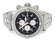 BREITLING, Super Avenger, Chronometre, Cal 13 (ETA 7750), Verk nr. 2193302, Serie nr. 2193302, Ref nr. A13370, på auktion i Stockholm, Stockholms län hos Kaplans Auktioner