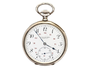 ZENITH, PESTALOZZI-PREIS KAISER & Co, fickur, 49 mm, Serie nr. 2058595, Boett nr. 2989525/5953, silver (800), på auktion i Stockholm, Stockholms län hos Kaplans Auktioner