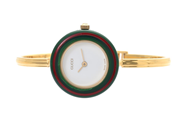 GUCCI, damur, 26 mm, Serie nr. 1502405, Boett nr. 11/12.2, doublé, quartz, mineralglas, defekt (går ej), 12 st på auktion i Stockholm, Stockholms län hos Kaplans Auktioner