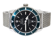 BREITLING, SuperOcean (200M/660FT), Héritage 46, Chronometre, Cal 17 (ETA 2824-2), Verk nr. 1319614, Serie nr. på auktion i Stockholm, Stockholms län hos Kaplans Auktioner