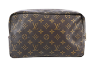 NECESSÄR, LOUIS VUITTON, Trousse de Toilette, monogram canvas, guldfärgade beslag, 28x17x8 cm, märkt NO8912, å på auktion i Stockholm, Stockholms län hos Kaplans Auktioner