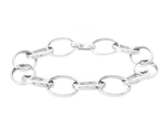 MICHAEL HAMMA, armband, sterlingsilver, Smide och Form, Stockholm 2006, längd 22 cm, vikt 26,0 g. (d) på auktion i Stockholm, Stockholms län hos Kaplans Auktioner