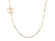 Smycken - COLLIER, CHANEL. gulmetall - View 1