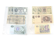 SEDLAR, 2 st 1Kr 1875-1921, 13 st 5 Kronor 1948-1981, 12 st 10 Kronor 1951-1984, blandad kvalité. på auktion i Stockholm, Stockholms län hos Kaplans Auktioner