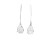 EFVA ATTLING, örhängen, Tears For Ears, sterlingsilver, Stockholm 2000, höjd 4 cm, vikt 5,9 g, krokar, smärre på auktion i Stockholm, Stockholms län hos Kaplans Auktioner