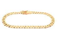 ARMBAND, 18K guld, pansarlänk, Dahlgren & Co, Malmö 1957, längd 16,5 cm, vikt 9,9 g. på auktion i Stockholm, Stockholms län hos Kaplans Auktioner