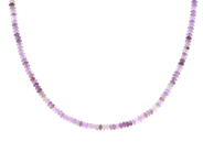 Smycken - COLLIER, facetterade ametist kulor - View 1