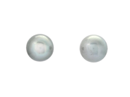 PÄRLÖRHÄNGEN, platina, Tahitipärlor ca 13 mm, stift, snurrebussar i gummi. på auktion i Stockholm, Stockholms län hos Kaplans Auktioner