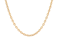 HALSKEDJA, 18K guld, ankarlänk, Leif Karlin, Stockholm 1986, längd 55 cm, vikt 44,6 g. på auktion i Stockholm, Stockholms län hos Kaplans Auktioner