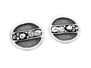 Smycken - MANSCHETTKNAPPAR, silver - View 1