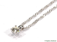 Pantvaror, Halskedja, Singapor vitguld 45cm, i auktion: Pant – Måndag 12 december 2005