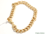 Pantvaror, Armband, Pansar ihåligt 21cm 18K 17,1g, i auktion: Pant – Tisdag 21 februari 2006