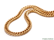 Pantvaror, Halskedja, Pansar 18K (av vid låset) 47cm 19,3g, i auktion: Pant – Tisdag 21 mars 2006