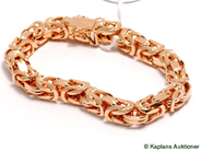 Pantvaror, Armband, Köning 22 cm 18K 111,1 g, i auktion: Pant – Tisdag 30 maj 2006