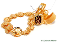 Pantvaror, 3 Ringar, Armband 19 cm 21K 24,0 g, i auktion: Pant – Tisdag 30 maj 2006