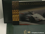 Klocktillbehör, BOX, till Rolex Daytona, i auktion: Klockor – Lördag 7 oktober 2006