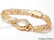 Pantvaror, Damur, Alltime 18K manuell med X-länk med stav 18K bruttovikt 18,2g, i auktion: Pant – Tisdag 24 oktober 2006