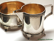 Silver, KANNA, SOCKERSKÅL, i auktion: Klassiska – Lördag 25 november 2006