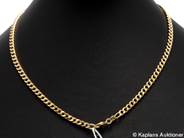 Pantvaror, Halskedja, Pansar 18K 48 cm  8,9 g, i auktion: Pant – Tisdag 30 januari 2007